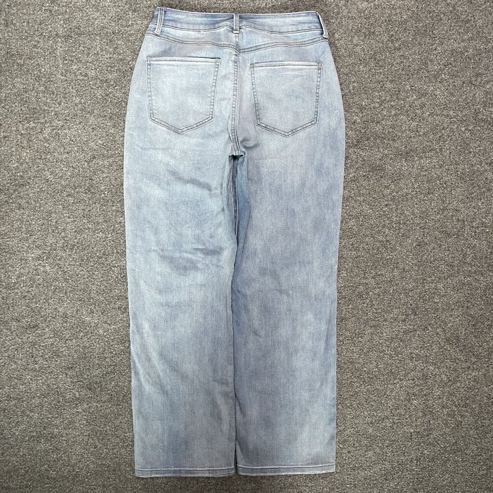 Sincerely Jules Womens High-Waisted Light Blue Distressed StraightLeg Jeans 5/27 - Picture 5 of 5